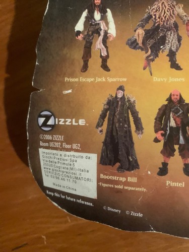 Captain Jack Sparrow figurine - unpacked/new - but package squashed - Picture 9 of 14