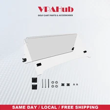 VPAHub Flip Flop Compact Golf Cart Windshield for YAMAHA DRIVE 2 2017+, Clear