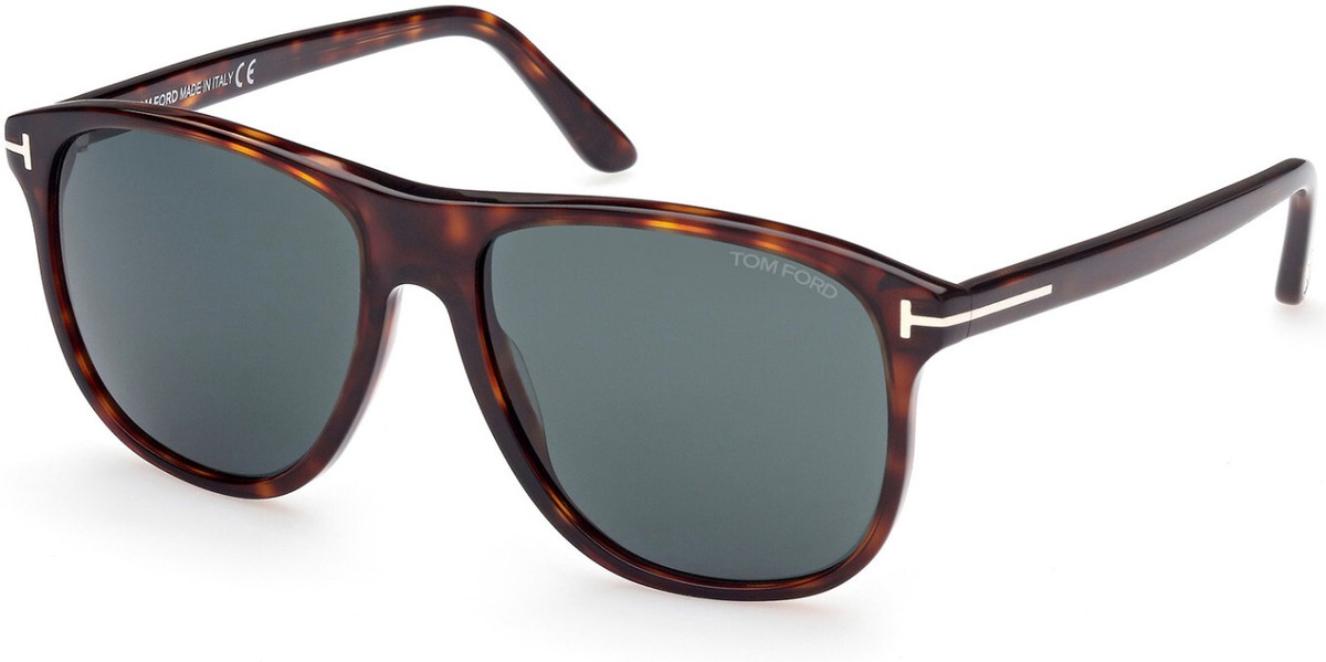 NWT Tom Ford FT0905 54V JONI Shiny Red Havana / Dark Teal  display picture 1