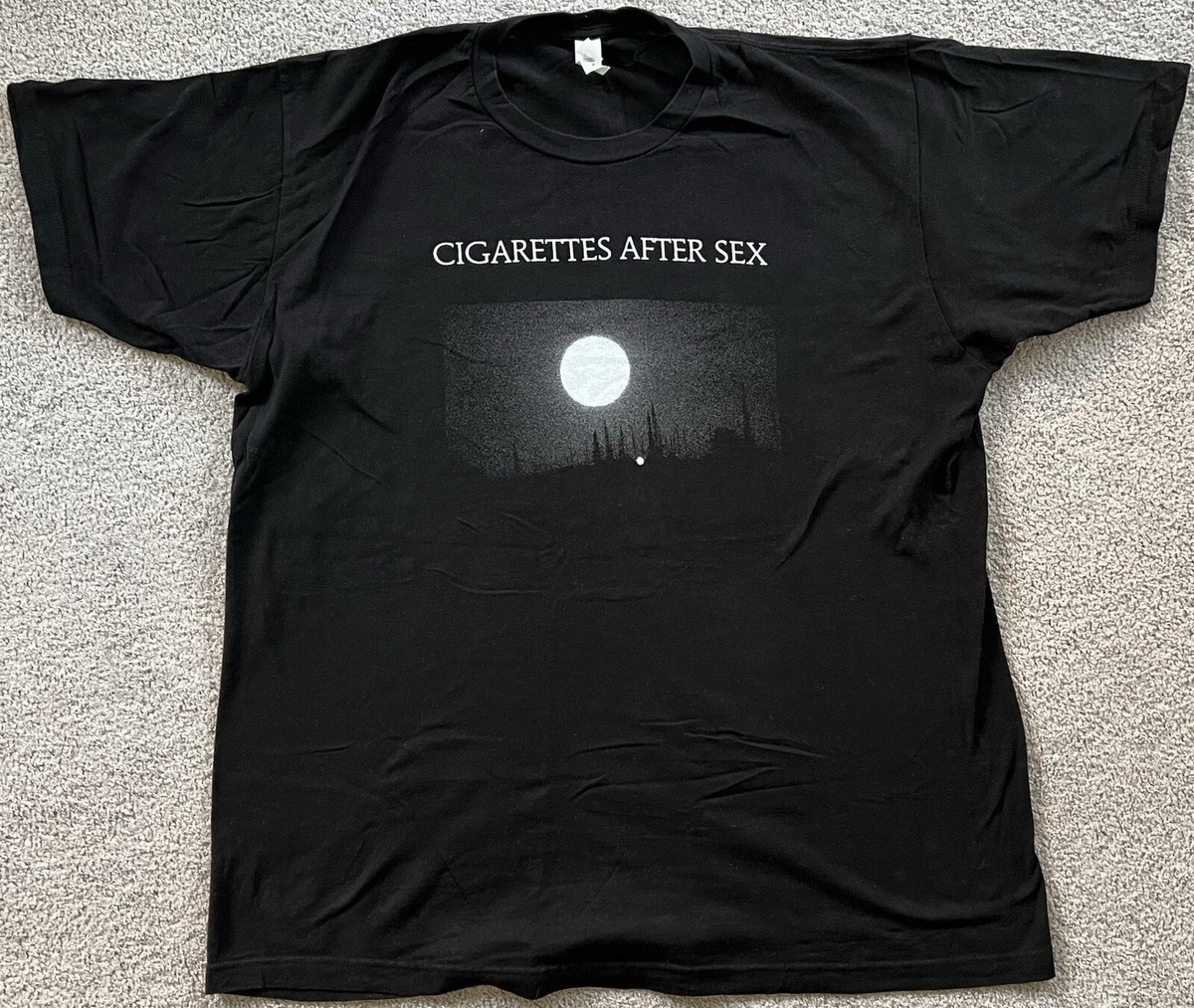 cigarettes after sex t shirt Concert Shirt Collection: Cigarettes After Sex SIZE XL