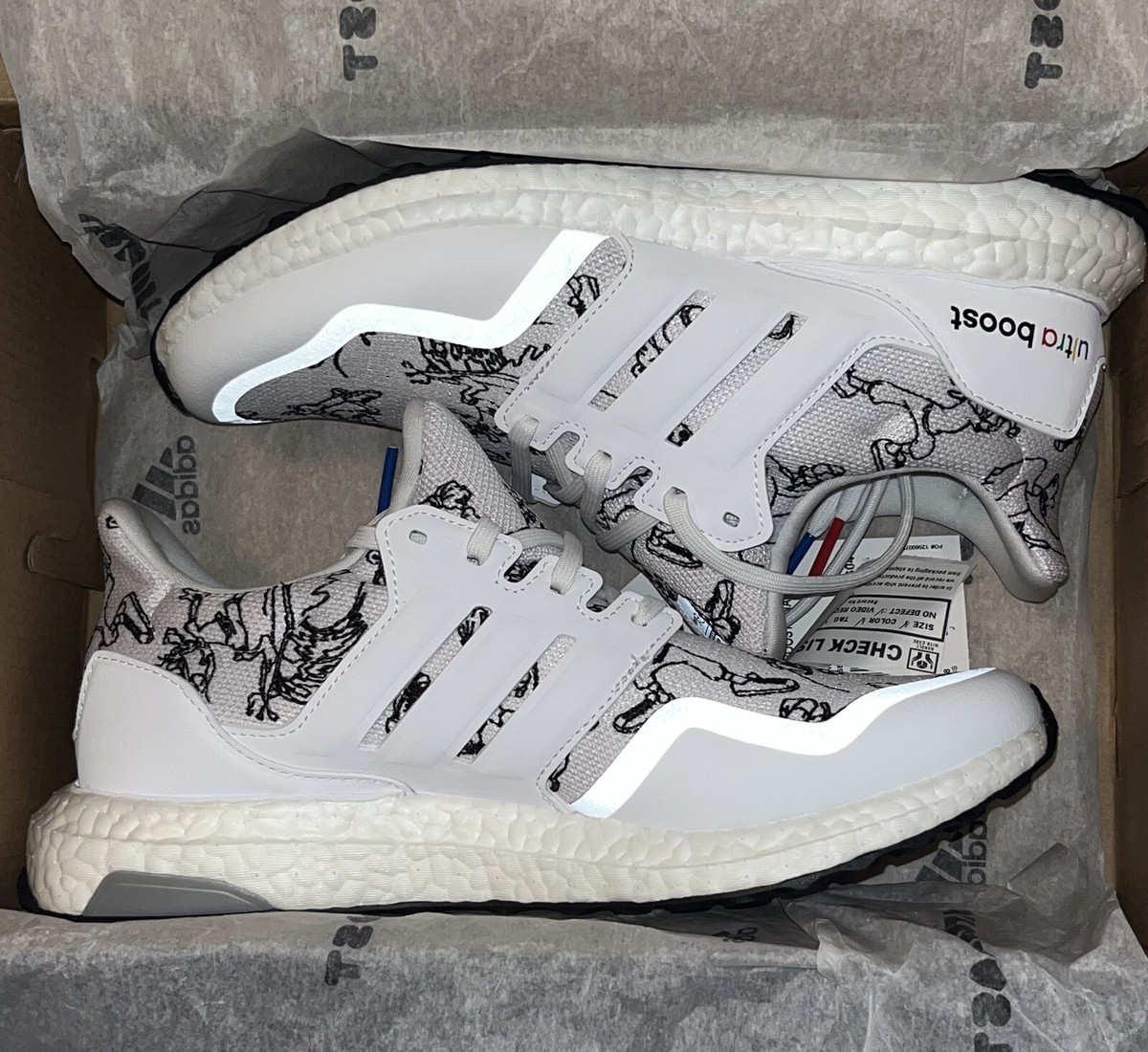 Size 8 - adidas UltraBoost DNA x Disney Sport Goofy Pack -White 2020 | eBay
