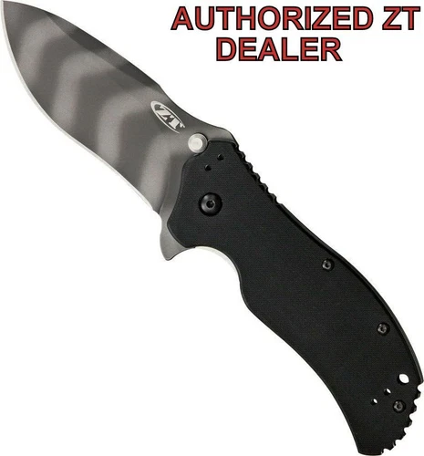 Zero Tolerance 0350TS Assisted Opening Knife Tiger Stripe 3.25" S30V Blade G-10