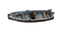 Fishermans SKIFF classic wooden sea going fishing boat kit in HO scale