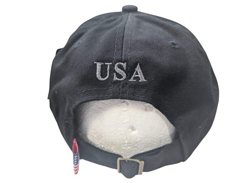 US Mini Flag Black Cotton Baseball Cap - Imagen 3 de 3