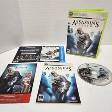Assassin's Creed (Microsoft Xbox 360, 2007) Tested  - Works With Manual & Insert