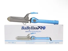 BaBylissPRO Nano Titanium Spring Curling Iron 1 1/2” / 38 mm