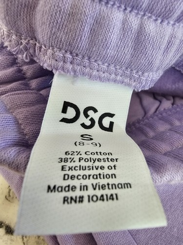 Girl's Size Small DSG High-rise Jogger/sweats In Lavendar-NWT - Picture 11 of 15