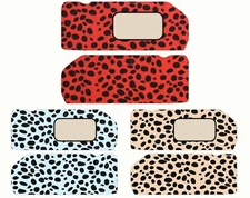 Car sun visor covers fits 97-06 Ford Expedition driver&passenger Ladybug design