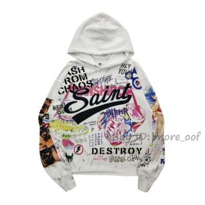値引きする Vintage Saint M××××××saint Hoodie michael Sweatshirt