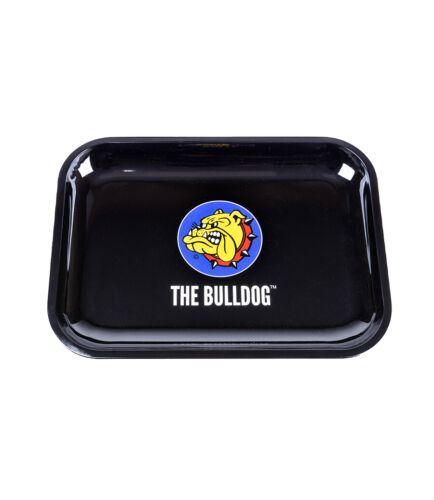 ROLLING TRAY METAL BULLDOG ROLLING TRAY OFFICIAL SMOKING ACCESSORIES TRAY S/M - Picture 4 of 4