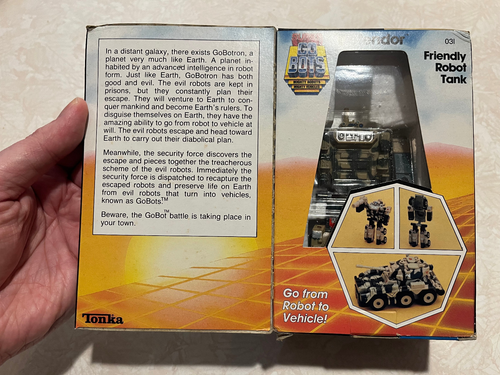 Vintage Tonka GoBots Defendor Figure NEW - Picture 3 of 13