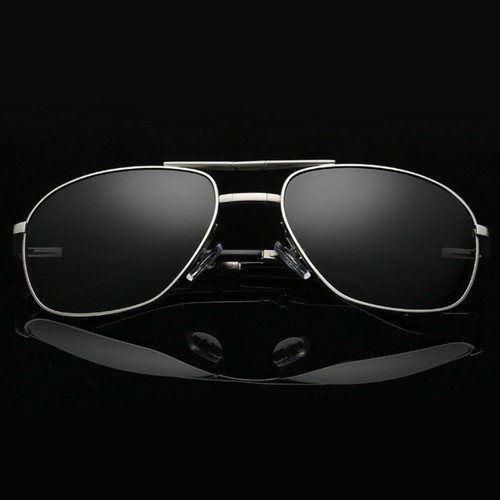 HD Polarisierte Faltende Sonnenbrille Männer Pilot Faltbare Fahren Sonnenbrille - Picture 6 of 20
