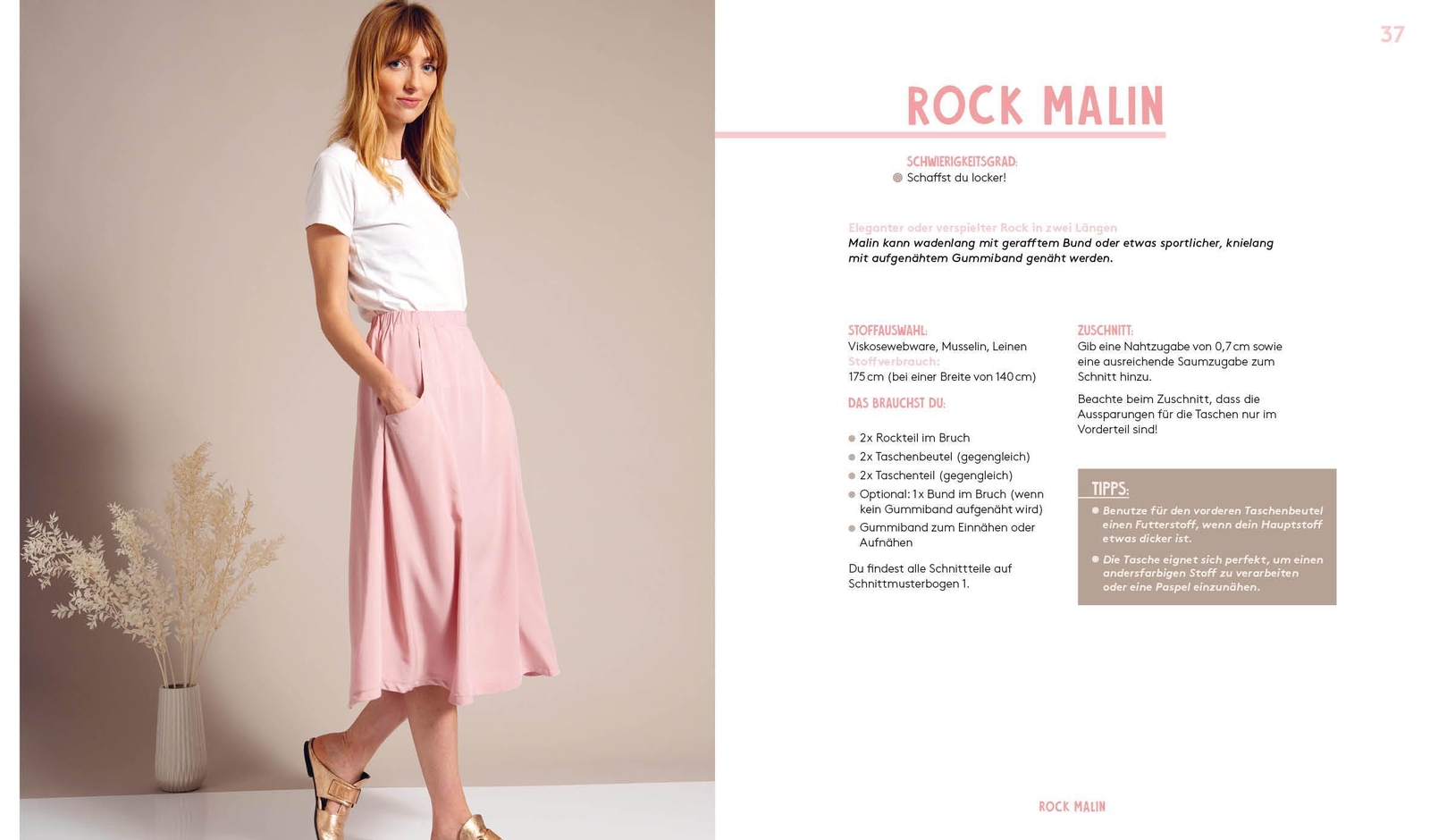 Thumbnail - Hej. Skandi-chic - Kleidung Nähen Anja Roloff Buch 128 S. Deutsch 2021