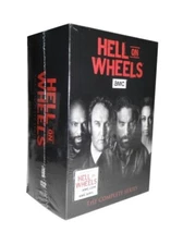 Hell on Wheels The Complete Series DVD 17-Disc Box Set  **US SELLER** Region 1