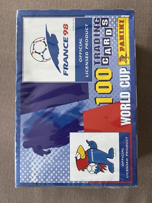 1998 Panini FIFA World Cup Soccer Card Sealed UNOPENED BOX TRADING