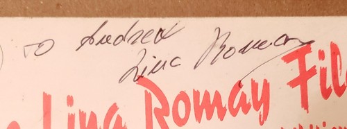 The Lina Romay File SIGNED by JESS FRANCO & LINA ROMAY!! - Bild 3 von 4