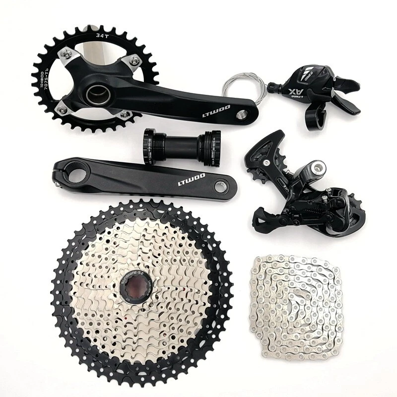 LTWOO 1x11 Speed MTB Bicycle Groupset Bike Components 36/42/46/50/52T Cassette - Image 3 of 4
