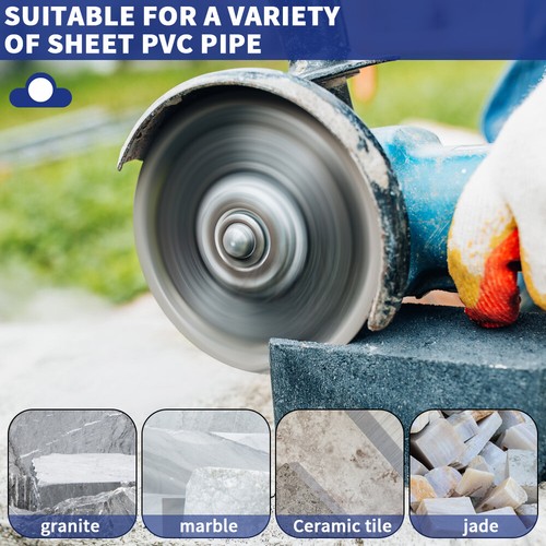 Diamond Saw Blade 3 inch Cutting Disc Wood Concrete Granite with 1/4" Mandrel - Picture 8 of 9