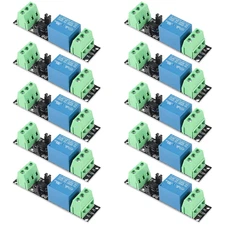 10Pcs 1 Channel DC 3V/3.3V Relay Power Switch Module with Optocoupler Relay Modu