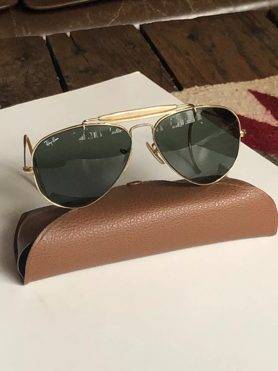 VINTAGE BAUSCH & LOMB RAY BAN AVIATOR SUNGLASSES 1960’s