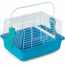 Prevue Pet Products Cage de voyage pour oiseaux et petits animaux - Bleu