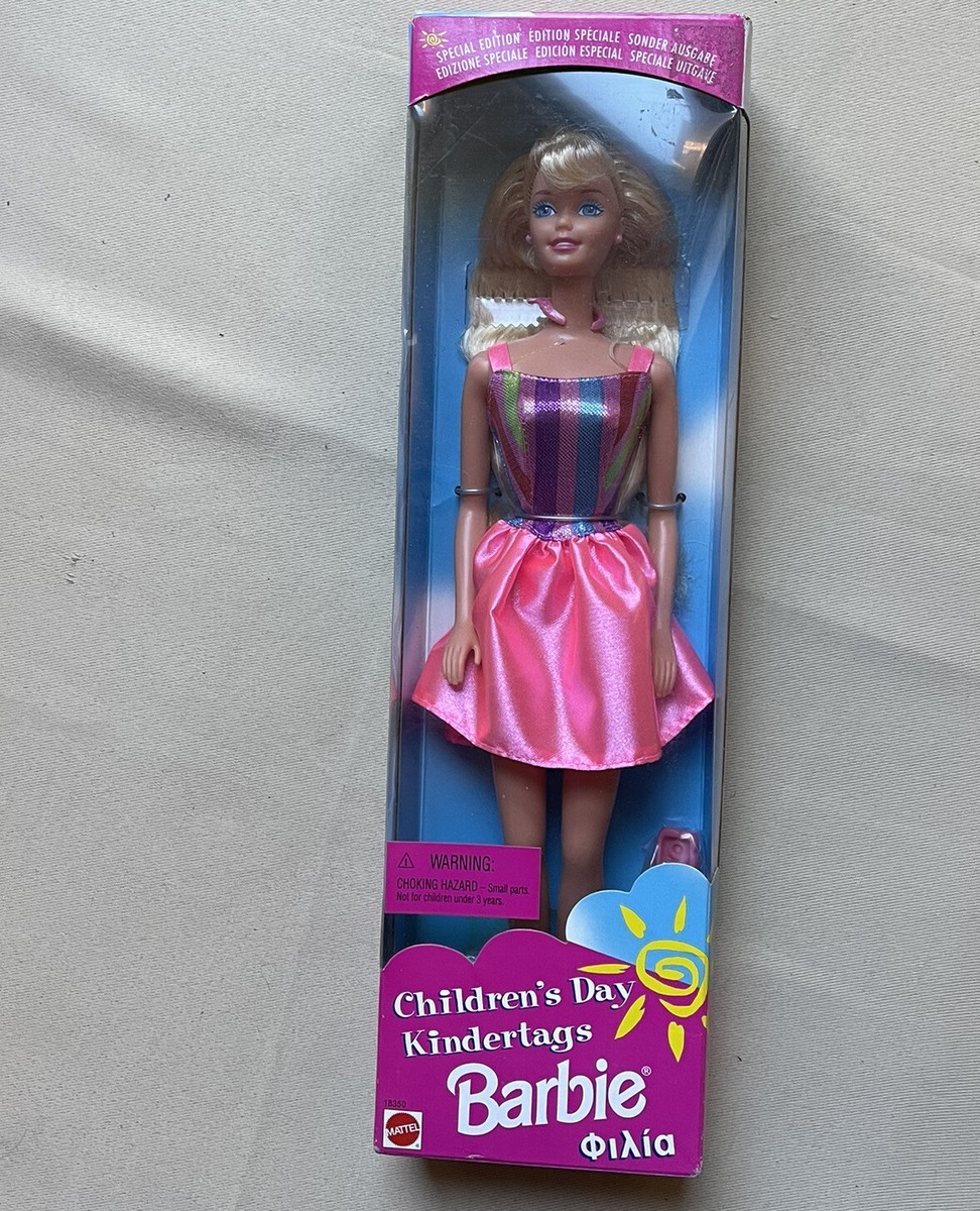 RARE RETIRED NRFB VINTAGE 1997 MATTEL CHILDRENS DAY KINDERTAGS