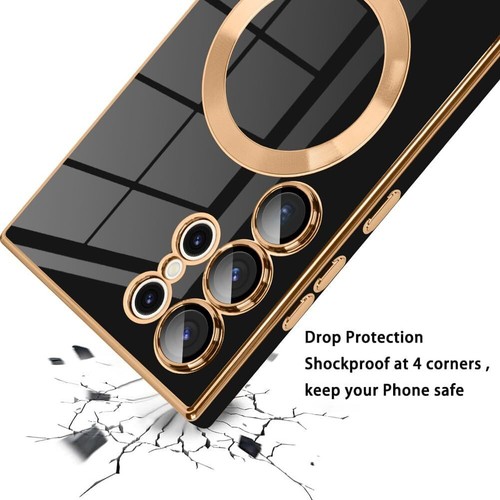 Lxuury Plating Magnatic Case for Samsung S25 S24 S23 S22 S21 Ultra Plus Cover - Bild 6 von 33
