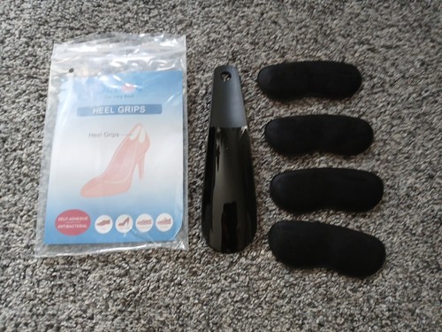 Dr Foot Heel Grips With Shoe Horn for Men and Women Self-Adhesive Cushion New - Picture 15 of 18