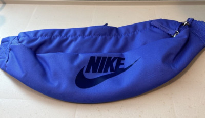 Nike Heritage Waist Bag Fanny Pack Swoosh Casual Blue DB0490-581 Brand NEW!