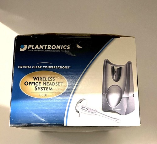 Plantronics CS50 63120-20 Earpiece Wireless Office Headset System - Picture 3 of 4