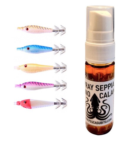 Kit 5 Mini Tataki Oppai 7Cm + Spray Pesca Calamari Calamaro Totanare - Foto 4 di 4