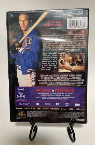 Bull Durham (DVD, 1988) Widescreen SEALED - Picture 2 of 3