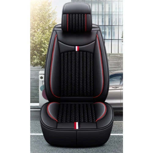 For Chevrolet Car Seat Cover Full Leather Ice Silk Car 5 Seats Universal Set Fit - Bild 2 von 28