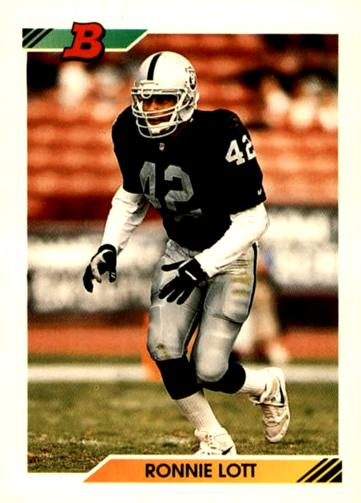 Ronnie Lott #200 Football Cards 1992 Bowman trading card — raw and PSA graded price guide