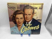 "The Cobweb" Letterbox Laserdisc LD - Lauren Bacall