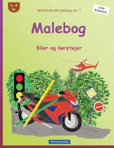 BROCKHAUSEN Malebog Vol. 7 - Malebog: Biler og k?ret?jer by Dortje Golldack (Dan