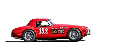 Shelby Cobra Digitalbild Original selbst aufgenommen. Silverstone Racer nur jpg