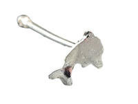 925 Silber Delfin Nasenstecker SäUgetier Delphin 22G (0,6Mm) Kugelende Nasenp...
