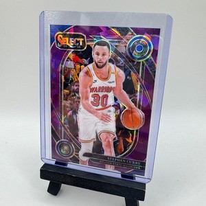 2024 Panini Select purple cracked ice /99 Stephen Curry Warriors #209