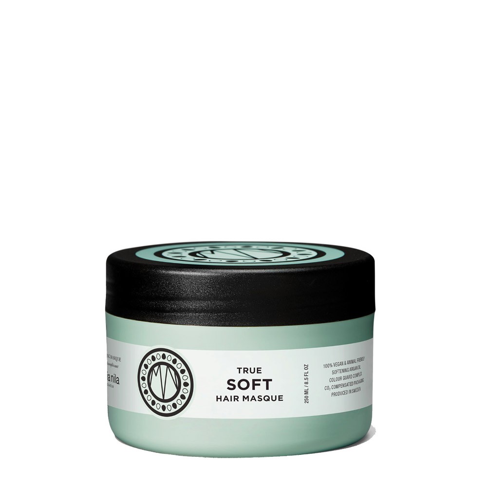 MARIA NILA - TRUE SOFT HAIR MASK MASQUE - ARGAN OIL - DRY HAIR TREATMENT - 250ML - Image 2