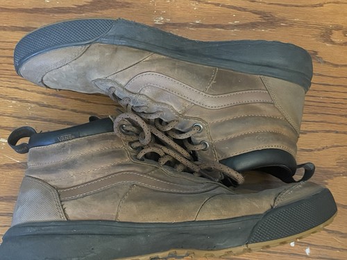 VANS Men's 10 ULTRA RANGE leather hiking boots chukka off The Wall school - Picture 6 of 8