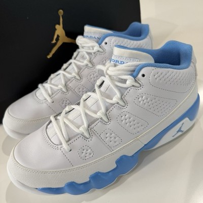 Size 9.5 Nike Air Jordan 9 Low Golf University Blue Sneakers  display picture 1