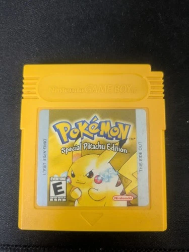 Nintendo Game Boy Pokemon Yellow Version Authentic - **Needs New Battery**