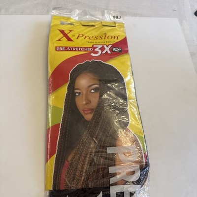 Outre X-Pression Pre-Stretched 3x Ultra Braid Hair 52  Color 613