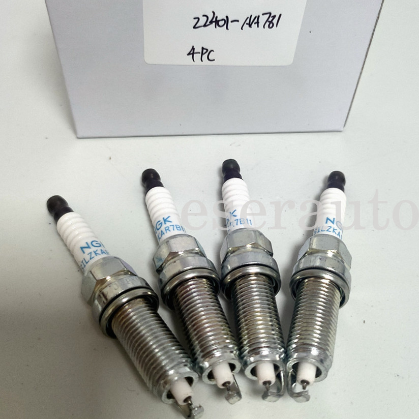 4pcs 22401-AA781 Spark Plugs For Subaru Outback 2.5L Non-Turbo 2013-2019