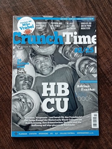 Crunch Time, American Football Magazin, NFL, GFL, ELF, Nr. 2/25, April 2025