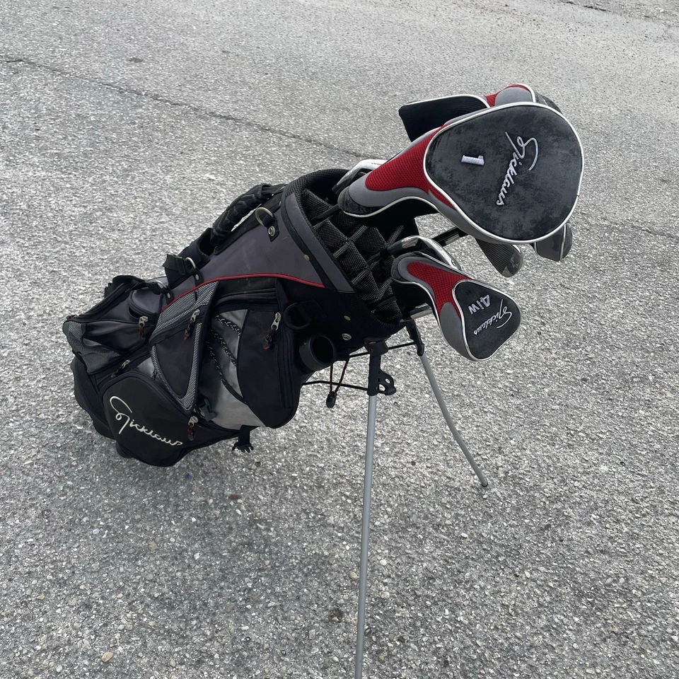 Juego completo Nicklaus V-18 | Driver FW 3H-4H 6 8-PW | Bolsa - Flexión media - Derecha Foto 2 de 4