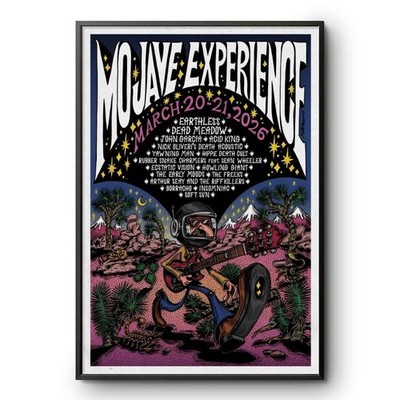 SALE! MoJave Experience Mar 20-21 2026 In Joshua Tree CA Poster