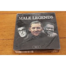 Male Legends Set 4 5 CD Box Set Buddy Holly Jerry Lee Lewis Little Richard Rock