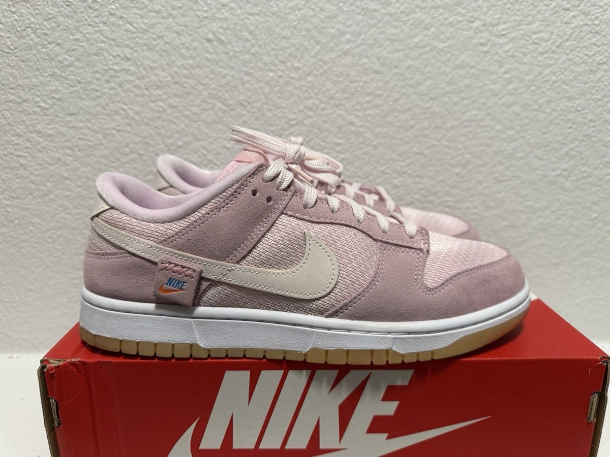 Nike Dunk Low Teddy Bear Light Soft Pink Size 10.5W/9M DZ5318-640